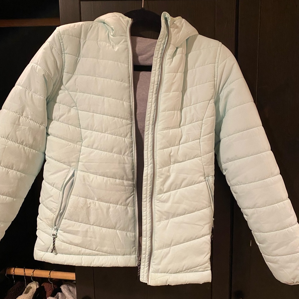 Girls winter coat large and X lrg available